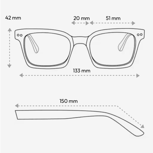 Ray-Ban Transparent Square Unisex Sunglasses Model RB4323 Gradient Lenses​ - Picture 11 of 12